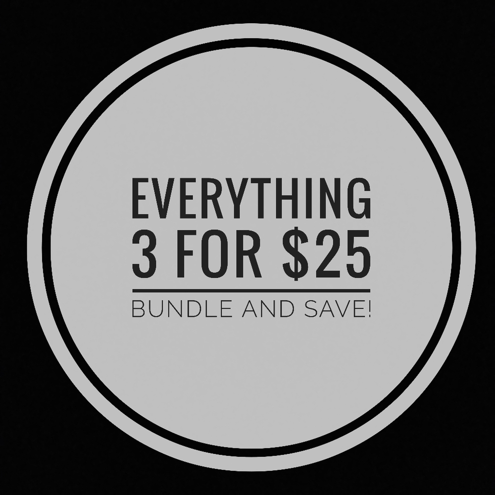 EVERYTHING 3 for $25!!!!